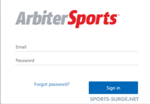 arbiter sports login